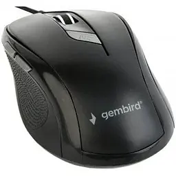Миша Gembird MUS-6B-01 оптика чорний USB 1600 DPI