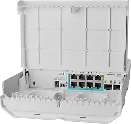Комутатор мережевий Mikrotik CSS610-1Gi-7R-2S+OUT
