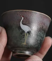 Піала Журавлі Лан, 70 мл - мініатюра 4
