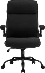 Офісне крісло GT Racer чорне (B-3021 Fabric Black) - мініатюра 2