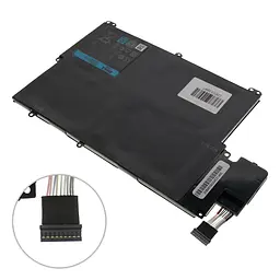 Акумулятор для ноутбука Dell TKN25 (Inspiron 13.3 13z 5323, Vostro 3360) 14.8V 3260 mAh 49W Black - мініатюра 2