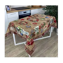 Скатертина Прованс Wooden 140х134 см (4823093435971) - мініатюра 4