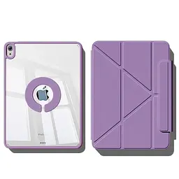 Обкладинка BeCover Ultra Slim Origami Flex з кріпленням Apple iPad Mini 7 2024 Purple (712970) - мініатюра 2