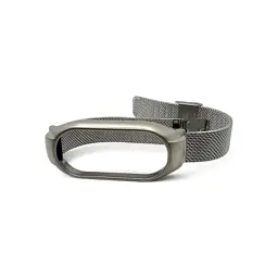 Ремінець до фітнес браслета BeCover Metal для Xiaomi Mi Smart Band 9 Silver (711979) - мініатюра 5