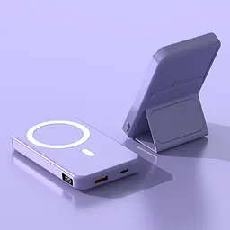 Портативний ЗП Power Bank JJT-A27-1 PD20W+QC 22.5W з БЗП 10000 mAh Purple - мініатюра 2
