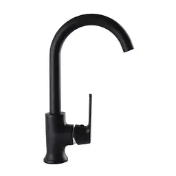 Змішувач для кухні Globus Lux Laguna GLA-0203SL-10-BB Чорний матовий - мініатюра 4