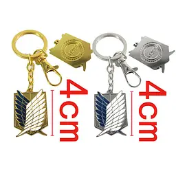 Брелок Attack on Titan Атака Титанів лого AT 29.14 - мініатюра 2
