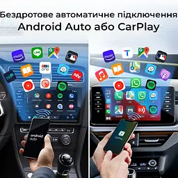 Адаптер CarlinKit 5.0 2air для бездротового Apple CarPlay або Android Auto (CPC200 2air) - мініатюра 2