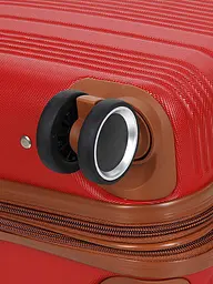 Валіза маленька S ABS-пластик Worldline Airtex 629 56×36×22см 38л Червона - мініатюра 12