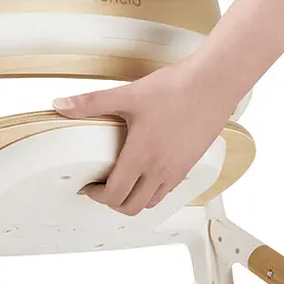 Стільчик для годування Lionelo Celia Natural Wood (LO-CELIA WHITE NATURAL WOOD) - мініатюра 12