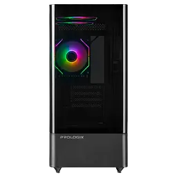 Корпус Prologix Lumi GM-01AB Glass ARGB Black - мініатюра 2