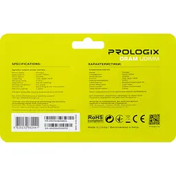 Модуль пам'яті для комп'ютера DDR4 16GB 2666 MHz Prologix (PRO16GB2666D4) - мініатюра 5