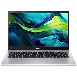 Ноутбук Acer 15.6'' Aspire Go 15 AG15-71P, FHD IPS, процесором Intel Core i5-13420H (12M Cache, up to 4.60 GHz), 16GB DDR5, 1TB SSD, Intel UHD, No OS, Pure срібний - мініатюра 3