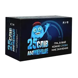 Настільна гра "25 слів або менше" 300 карток Gamesly 20,5х24х3 см det0015127
