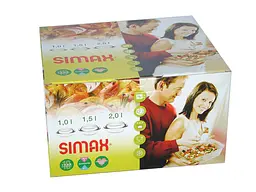 Набір каструль Simax, 3 предмета (301) - мініатюра 3