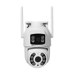 IP PTZ-відеокамера з WiFi 3Mp+3Mp Light Vision VLC-9130WI/2C (Tuya) f=3.6mm+3.6mm, ІЧ+LED-підсвічування, з мікрофоном (75-00301) - мініатюра 2