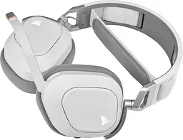 Навушники бездротові ігрові Corsair HS80 RGB Wireless (CA-9011236) білі - мініатюра 4