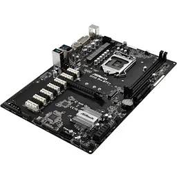 Материнська плата AsRock H110 Pro BTC+ (H110 Pro BTC+) (Socket 1151, Intel H110, ATX) Б/в,U1 - мініатюра 2