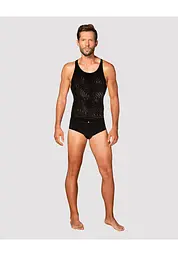 Майка чоловіча Obsessive T103 S/M/L чорний - мініатюра 3