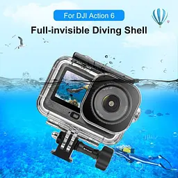 Водонепроникний бокс Puluz PU1078T для DJI Osmo Action 6 60м [163694] - мініатюра 4