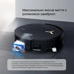 Робот-пилосос Ecovacs Deebot X8 Pro Omni DEX56 BL Black - мініатюра 4