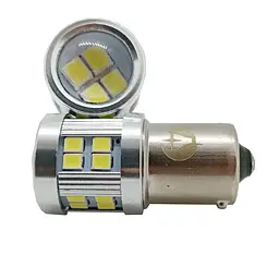 LED автолампа 4G24 STELLAR цоколь P21W/1156 Can Bus Білий (1 шт.) Cyclone (5911) - мініатюра 3