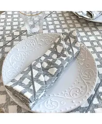 Серветка Прованс Avantime, 40х40 см, Лофт, сірий (17319)