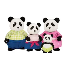 Набір фігурок Li'l Woodzeez Сім'я Панд 4од книжка EN det0018377 - мініатюра 2
