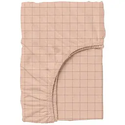 Простирадло Cosas на резинці 80х190х25 rose geometry, рожевий (CellAshrose_80х190х25)