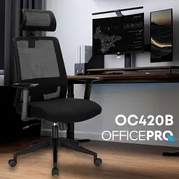 Офісне крісло OfficePro OC420B (OC420B) - мініатюра 7