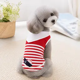 Майка для собак "Морячка" червоний XL Is Pet zoo0006100