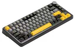 Клавіатура Attack Shark X85 Pro RGB Linear Blueberry Switch Wireless (AS-6972792470368-SB-UA) Starry Black (G-000003591) - мініатюра 4