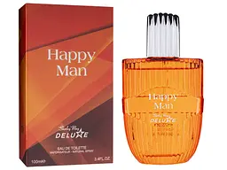Туалетна вода для чоловіків Shirley May Deluxe Happy Man 100мл (MM39113) - мініатюра 2