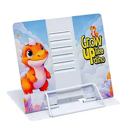 Підставка для книг "Grow up like dino" Bambi LTS-8226-1 металева