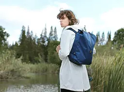 Рюкзак RunMi 90 Ninetygo Outdoor Leisure Shoulder Bag Blue - мініатюра 6