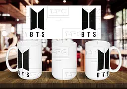 Чашка "BTS" 425, Білий