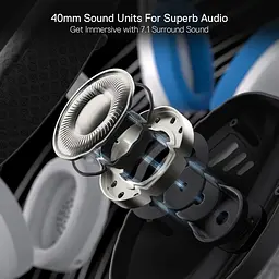 Ігрові навушники Redragon H848 Bluetooth Black (71535) [150113] - мініатюра 5