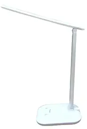 Світлодіодна біла настільна лампа 12W, висока, сенсорна LED