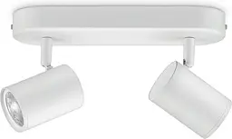 WiZ Світильник точковий накладний розумний IMAGEO Spots, 2х5W, 2200-6500K, RGB, Wi-Fi, білий - мініатюра 3