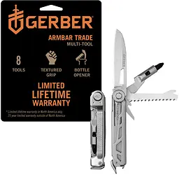 Мультитул Гербер Armbar Trade,16L,Box,SLVR