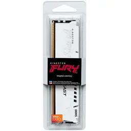 Модуль пам'яті для комп'ютера DDR5 32GB 6000 MHz Beast EXPO White Kingston Fury (ex.HyperX) (KF560C36BWE-32) - мініатюра 4