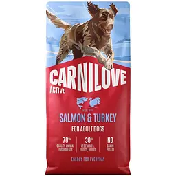 Сухий корм для собак Carnilove Active Salmon & Turkey лосось та індичка 12 кг