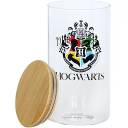 Банка скляна для зберігання Warner Bros. Harry Potter Hogwarts з бамбуковою кришкою 750 мл (85005875) - мініатюра 4