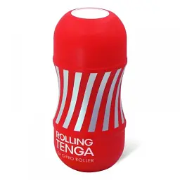 Мастурбатор Tenga Rolling Gyro Roller Cup, 15.5х7.1 см (червоний)