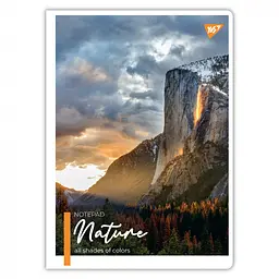 Набір зошитів для записів А4 Yes Nature 80 аркушів в клітку 3 шт. (682003) - мініатюра 3