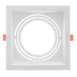 Світильник врізний поворотний Brille ML-020/1 AR111 WH 48-019 - мініатюра 5