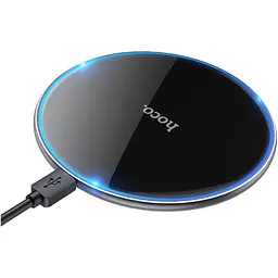 Бездротовий зарядний пристрій Hoco Easy Wireless Charger CW6 Pro Black [97878]