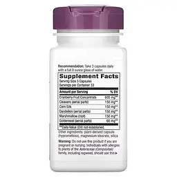 Здоров'я сечовивідних шляхів Urinary with Cranberry 1,260 mg 100 Capsules Nature's Way vit0005951 - мініатюра 2