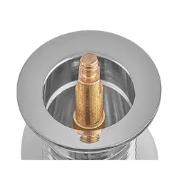 Донний клапан для раковини Koer PW-12-01 без переливу автоматичний Click-Clack 1 1/4″ Хром KR5798 - мініатюра 12