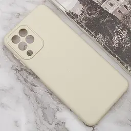 Чохол TPU GETMAN Liquid Silk Full Camera для Samsung Galaxy M33 5G Пісочний / Sand - мініатюра 4